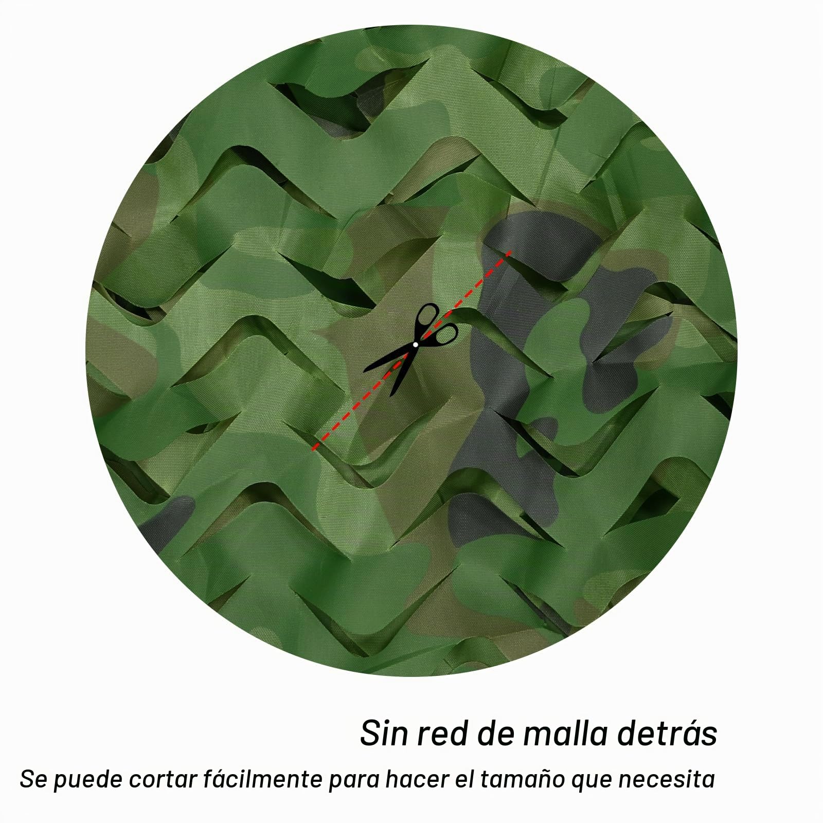 LOOGU Red de Camuflaje para Caza, Persianas de Camuflaje Ideales para Sombrillas de Camping