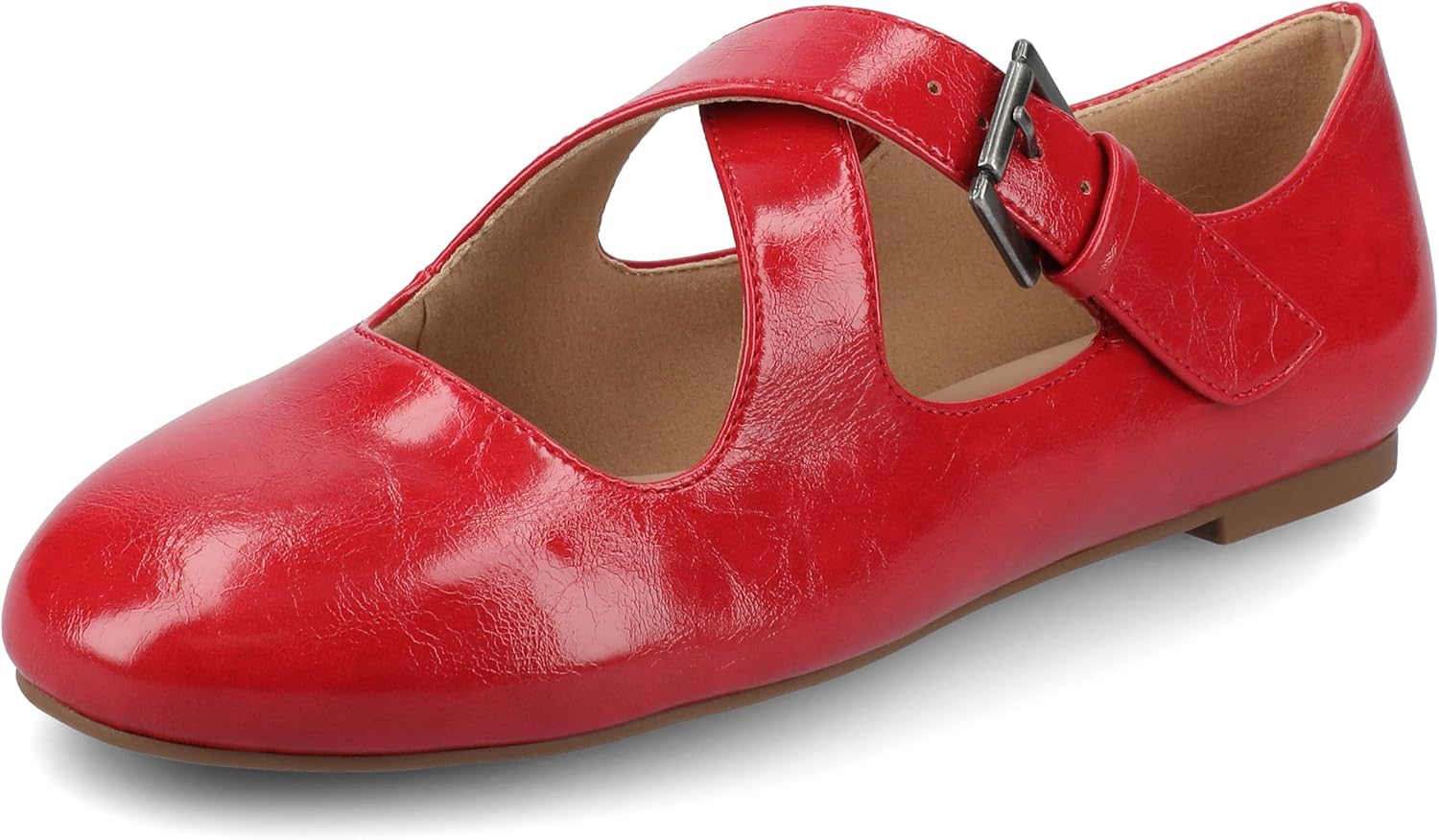 Journee Womens Ivanna Mary Jane Flats