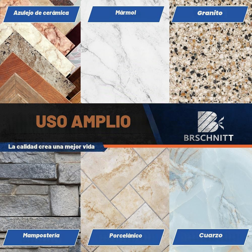 Juego de brocas de diamante para azulejos, porcelana, cerámica, mármol, granito, agujeros de 20 mm y 50 mm Fresa Diamantata 6/6/8/20/25/35/50/68/110&20 finger bit&50 chamfer bit