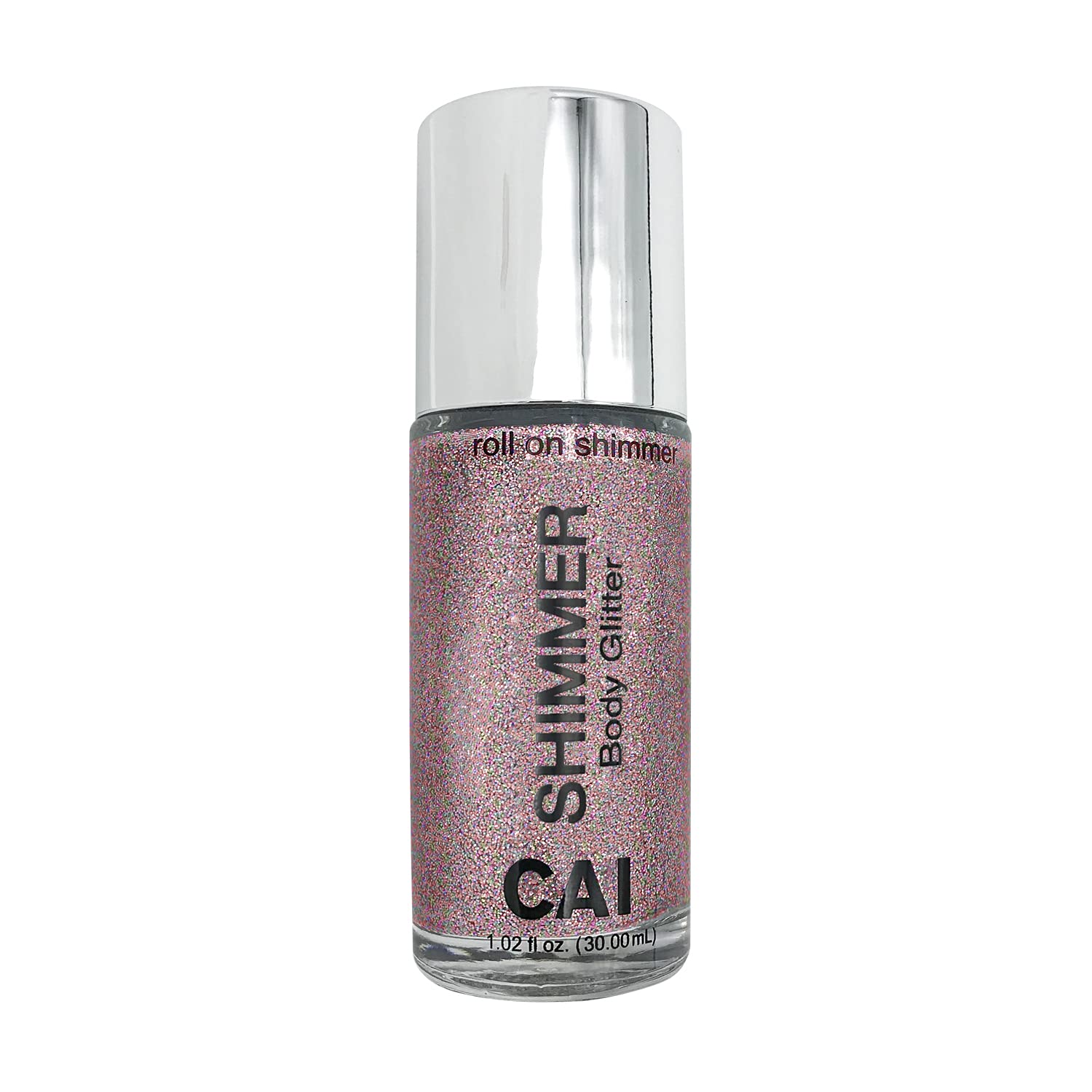 CAI Beauty NYC Rose Gold Pink Glitter | Easy to Apply, Easy to Remove | Roll On Shimmer for Body, Face and Hair | Holographic Cosmetic Grade Glamour CAI Beauty NYC Rose Gold Pink Glitter | Easy to Apply, Easy to Remove | Roll On Shimmer for Body, Face and Hair | Holographic Cosmetic Grade Glamour