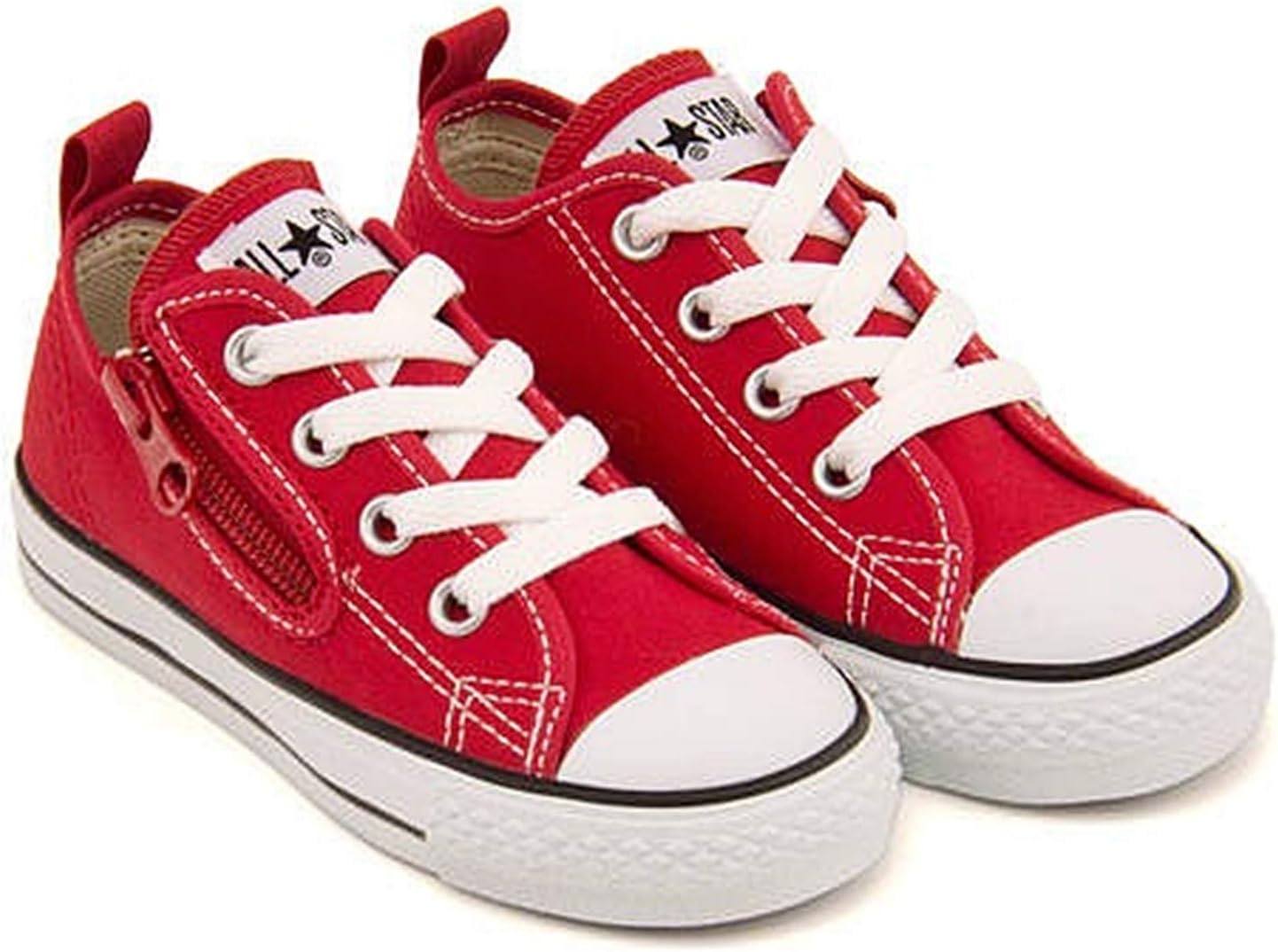 [コンバース] 女の子 キッズ 子供靴 ローカット スニーカー チャイルドオールスターNZOX 屈曲性 カジュアル スポーツ スクール 学校 CHILD ALL STAR N Z OX 3CK552 レッド 16.0cm
