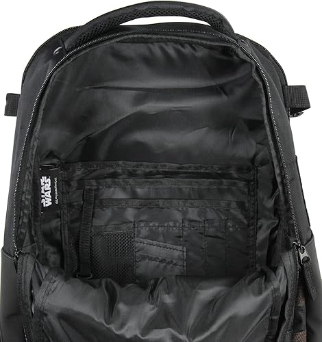 Miniatura 6 de Bioworld Star Wars The Mandalorian Bounty Hunter - Mochila de manga acolchada para laptop