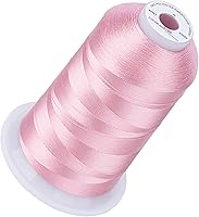 Vista 28 de Simthread 5500 yardas de hilo de bordar, 5000M de alto rendimiento 40 WT 100% hilo de poliéster – Más de 170 colores vívidos, clasificado de alta