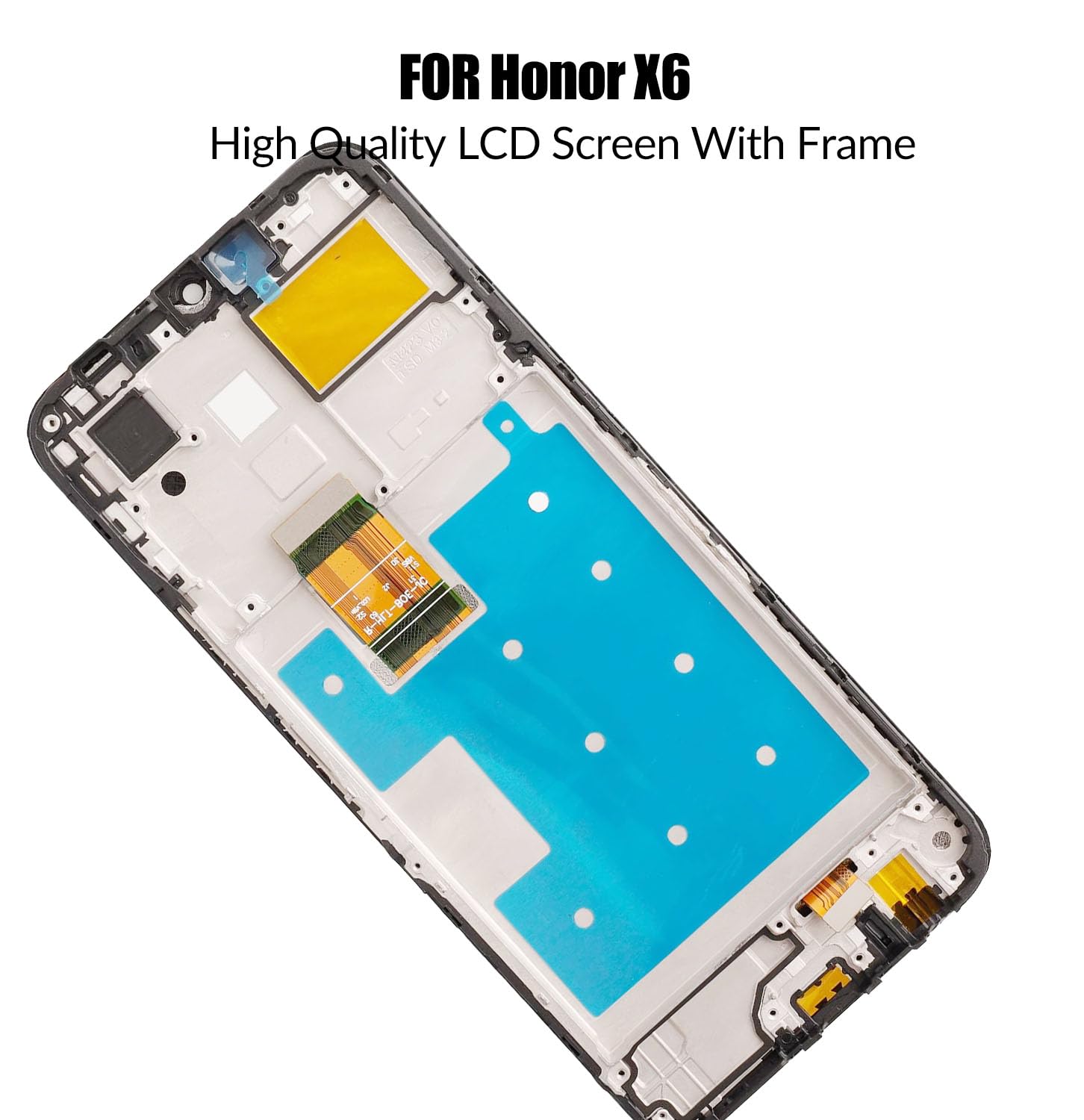 Écran de rechange pour Honor X6 avec cadre | VNE-LX1, VNE-LX2, VNE-LX3, LCD tactile, numériseur assemblé, avec kit de réparation