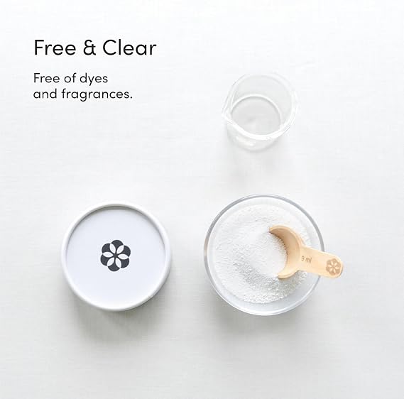 Dirty Labs | Bio Enzyme Laundry Booster | Scent Free | 48 Loads (1 lb)
