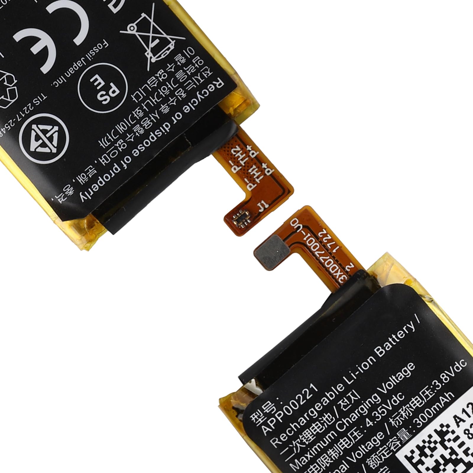 Paquete de 2 cargadores para Fossil Gen 6 Gen 5 Gen 5E Gen 4 Sartwatch