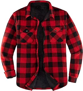 Mens flannel jacket no hood Clearance