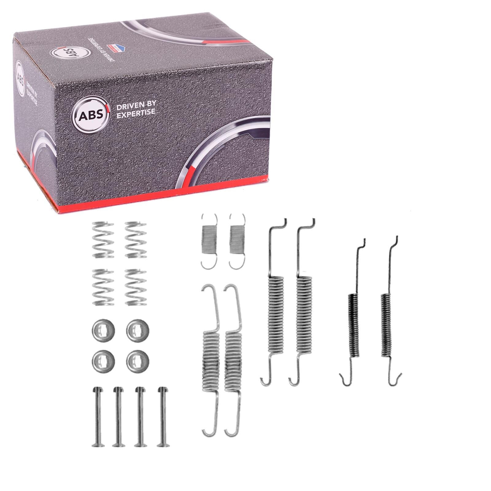 ABS Bremstrommeln + Backen + Radbremszylinder hinten | 2765-S + 8871 + 0680Q + 42005X passend für Polo Fox