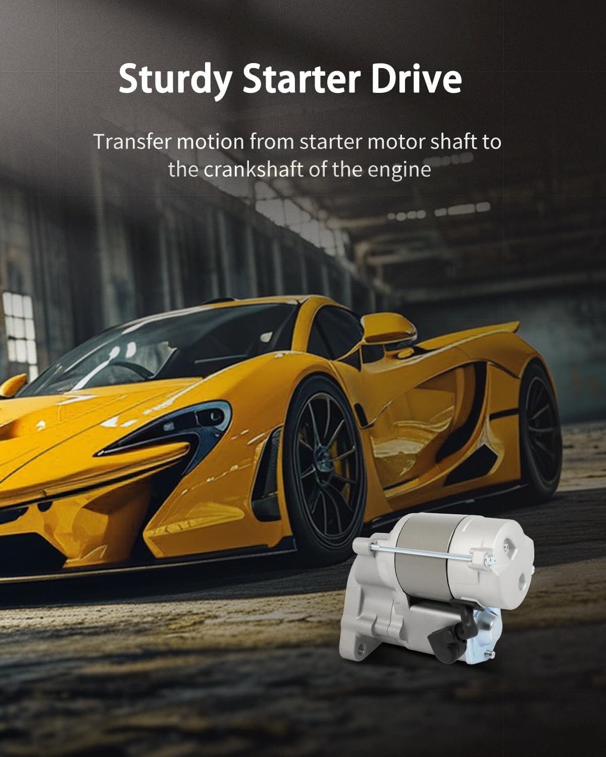 OCPTY Starter Fit For Dodge Dakota 2004-2005,For Dodge Durango 2004-2005,For Dodge Durango 2002-2003,For Dodge Ram 1500 2002-2005,For Dodge Ram 2500 2003-2004 Replace 17823N