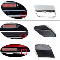 Vista 3 de Cubierta de remolque trasera para Mercedes Benz X166 Facelift W292 ML GLE GL GLS para 250 300 320 350 400 450 500 550 43 63 2015 2016 2017 2018 2018