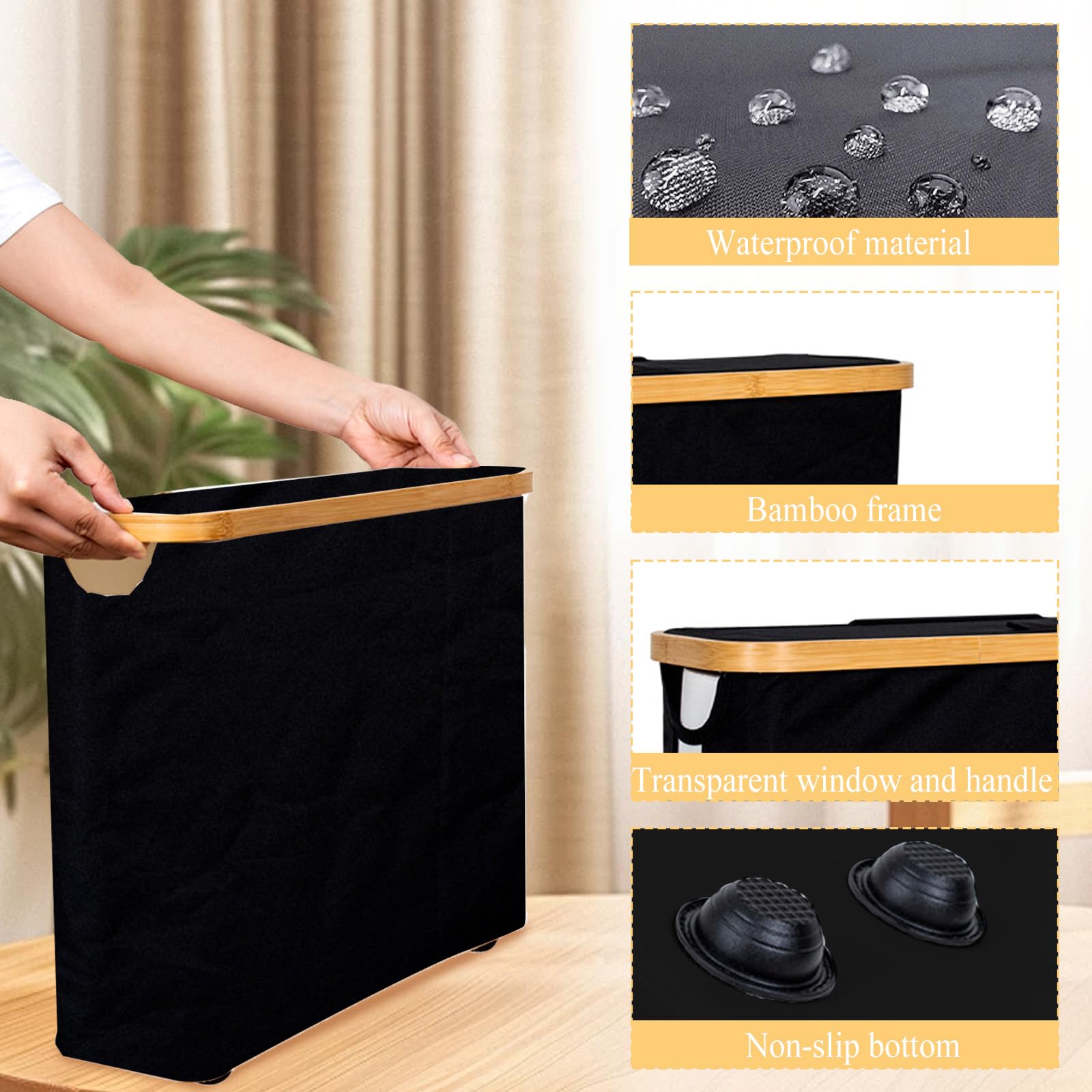 Range Papier Toilette Boîte Rangement Papier Toilette 30L - Pliable, Imperméable, 12-16 Rouleaux Panier Papier Wc Range Papier Toilette Boîte Rangement Papier Toilette 30L - Pliable, Imperméable, 12-16 Rouleaux Panier Papier Wc