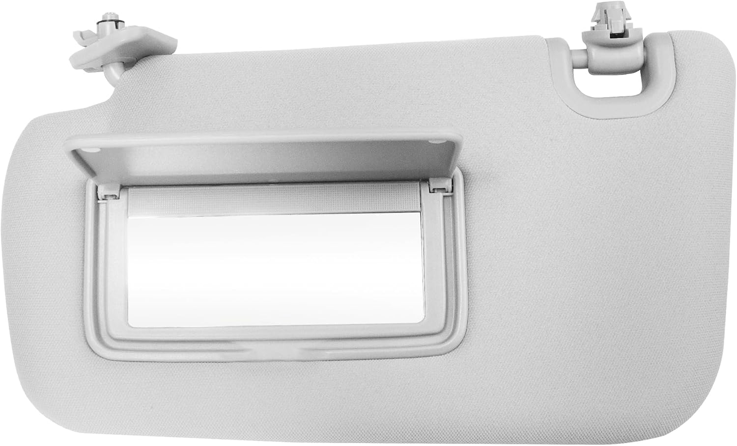 Left Driver Side Sun Visor Gray Compatible with Nissan Sentra 2013 2014 2015 2016 2017 2018 2019 Sun Protection Shade with Makeup Mirror Replace 96401-3SG8A