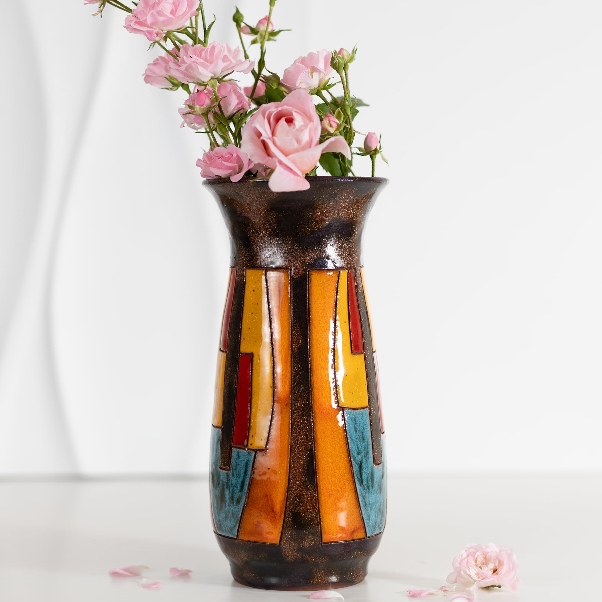 Thrown Ceramic Vases FELISTEYA Wheel Thrown Handmade Vases – Artisan