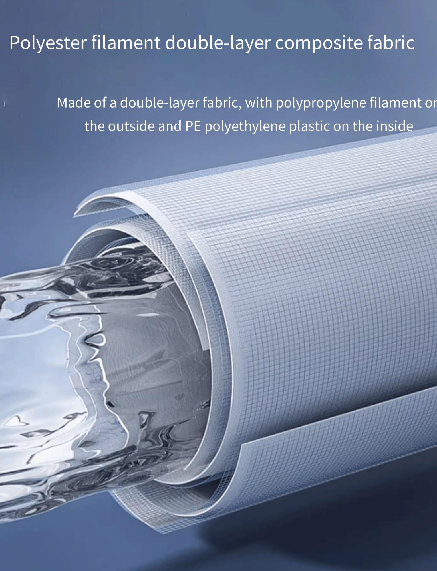 Manguera de Descarga Layflat, Manguera de Drenaje Plana PVC for retrolavado Piscinas y Transferencia Agua, Longitudes múltiples 3 Pulgadas(50meter)