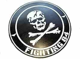 米軍　スコードロン　パッチ　革製　② レザー製スコードロンパッチ フライングタイガースハンド