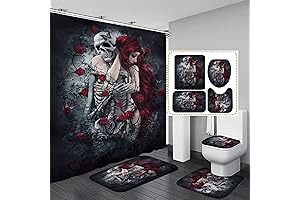 Elegant Gothic Skull Bathroom Decor Transform Your Space with Spooky Charm