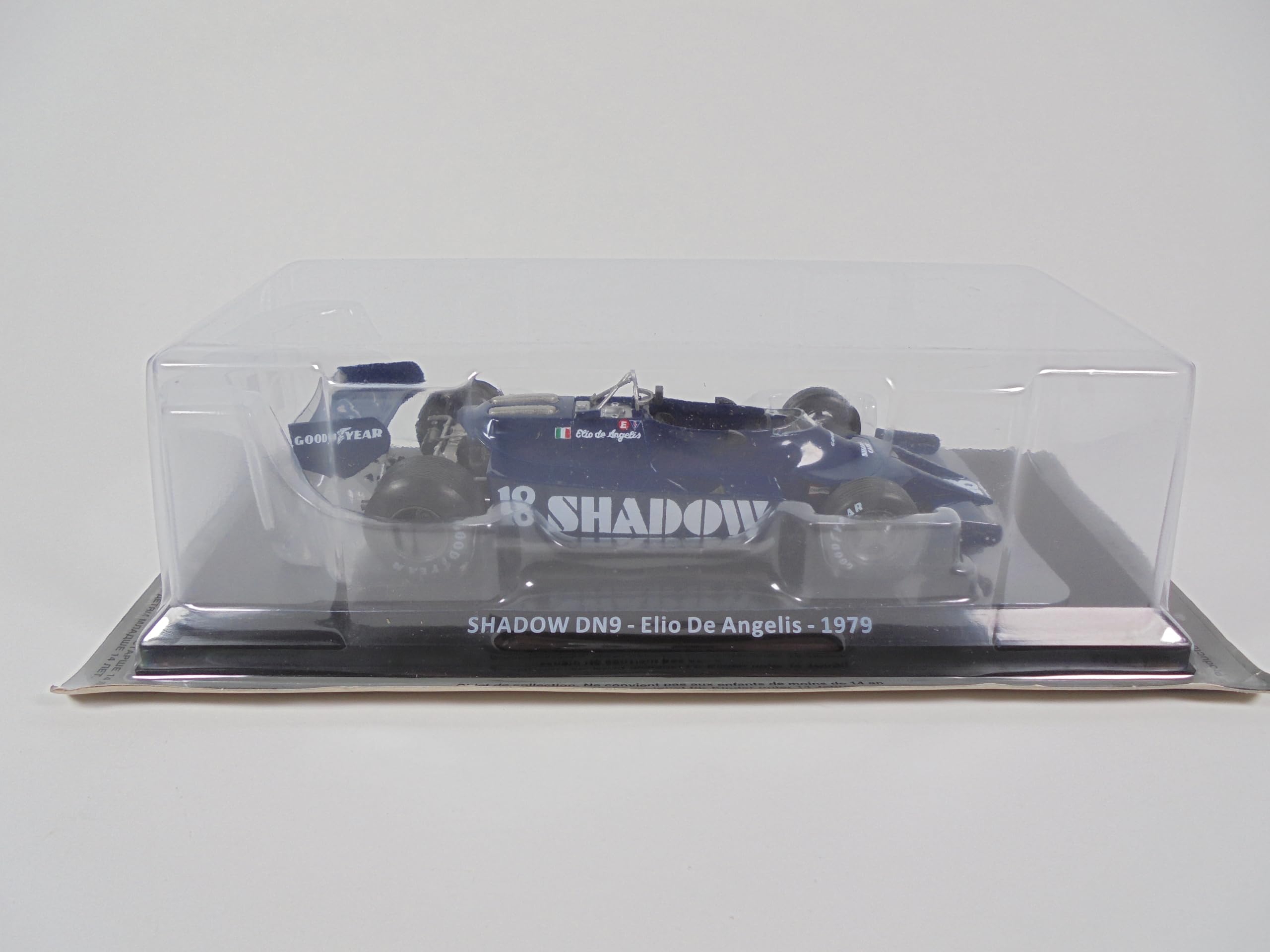 OPO 10 Formula 1 Compatibile con Shadow DN9 Elio De Angelis 1979-1/24 Modello Auto OR091