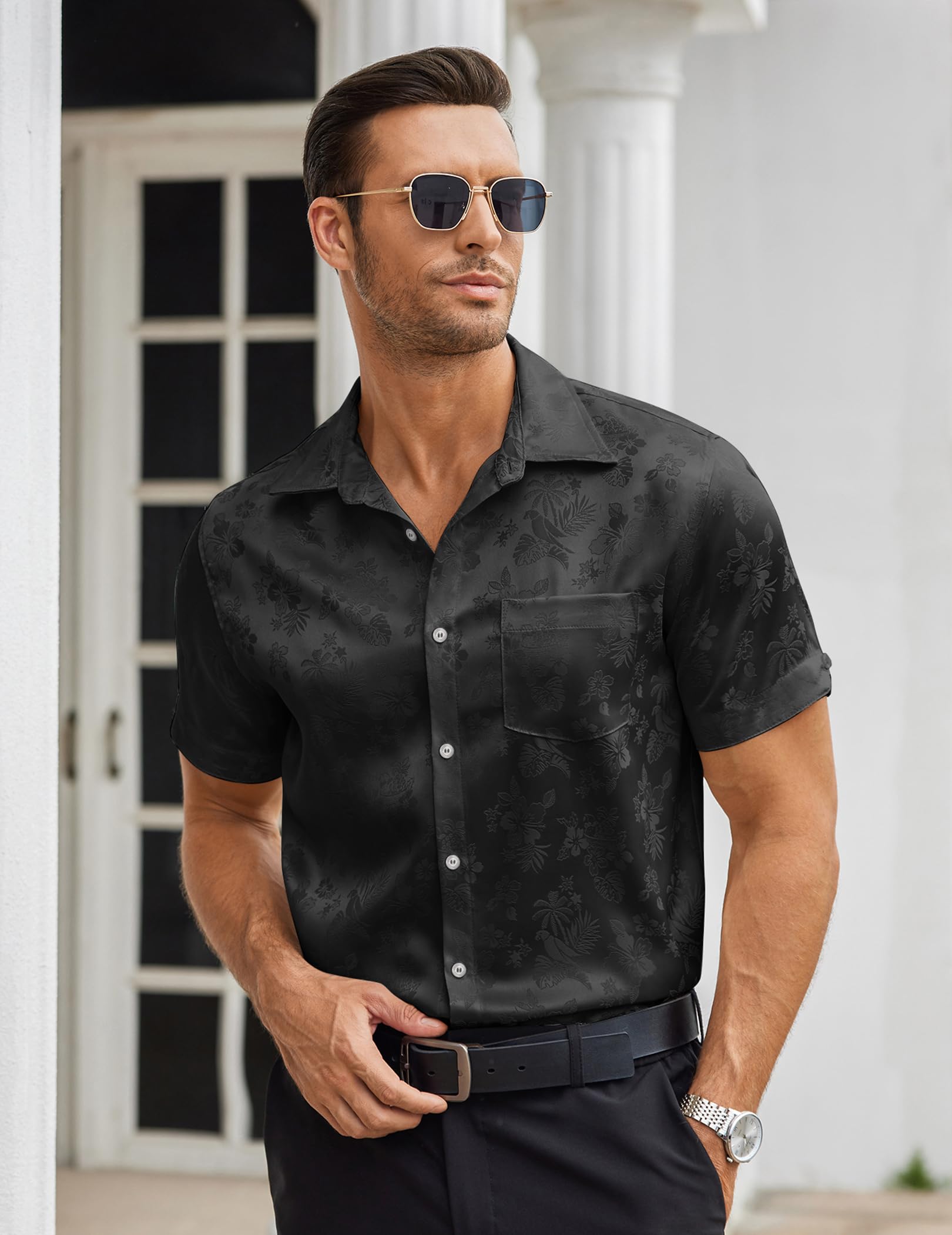 COOFANDY Men's Ztj008926@ Casual (Pack of 1)