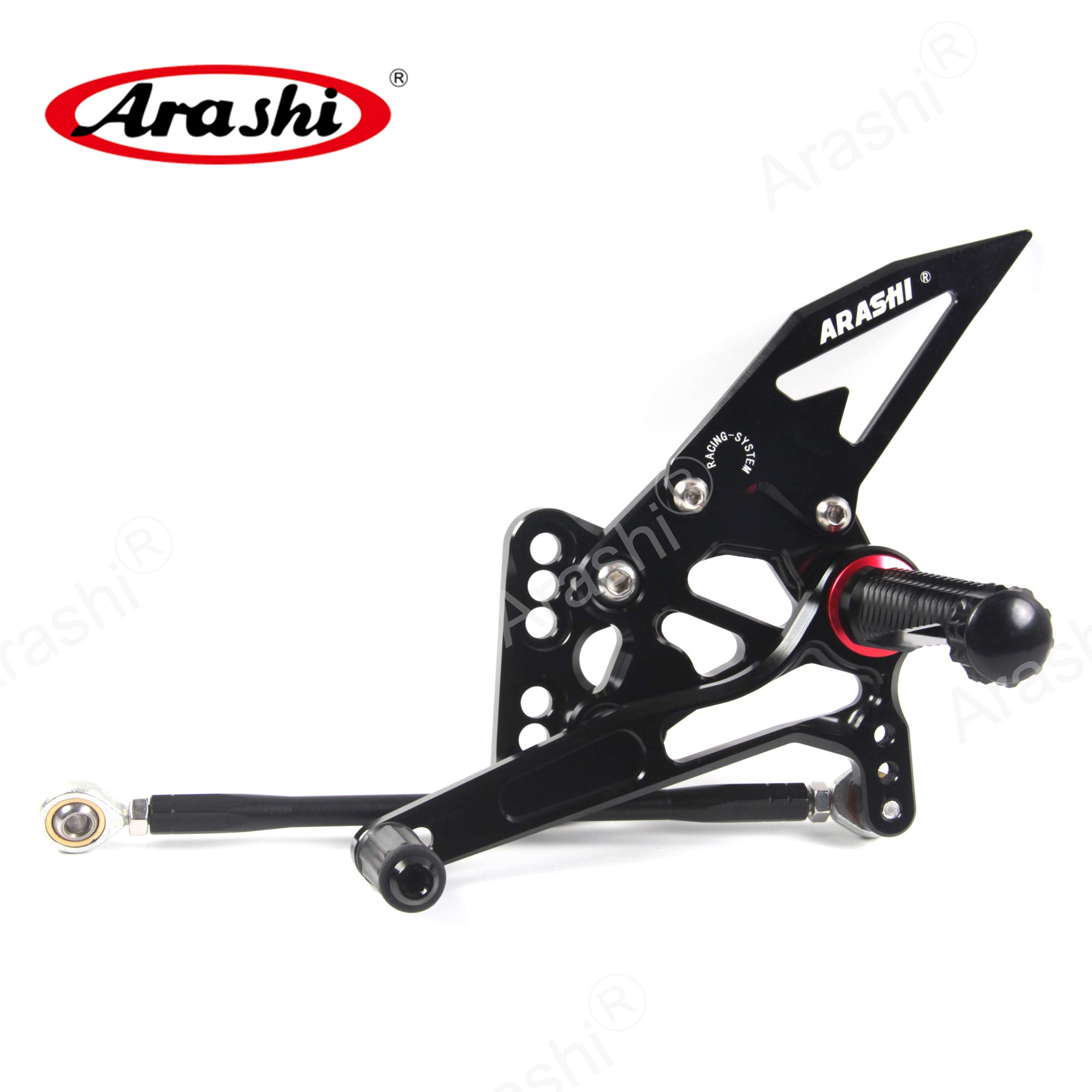Amazon | Arashi CNC 調整可能 バックステップキット適合車種スズキ 