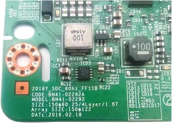 TV Main Board,T-CON Logic Board ,controller Board, BN41-02292A BN41-02292 TV Logic Board(32 Inch)
