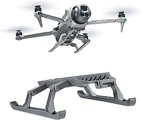 STARTRC Trem de pouso para acessórios DJI Mavic 4 Pro, protetor de drone de liberação rápida estendida dobrável para DJI Mavic 4 Pro Fly More Combo