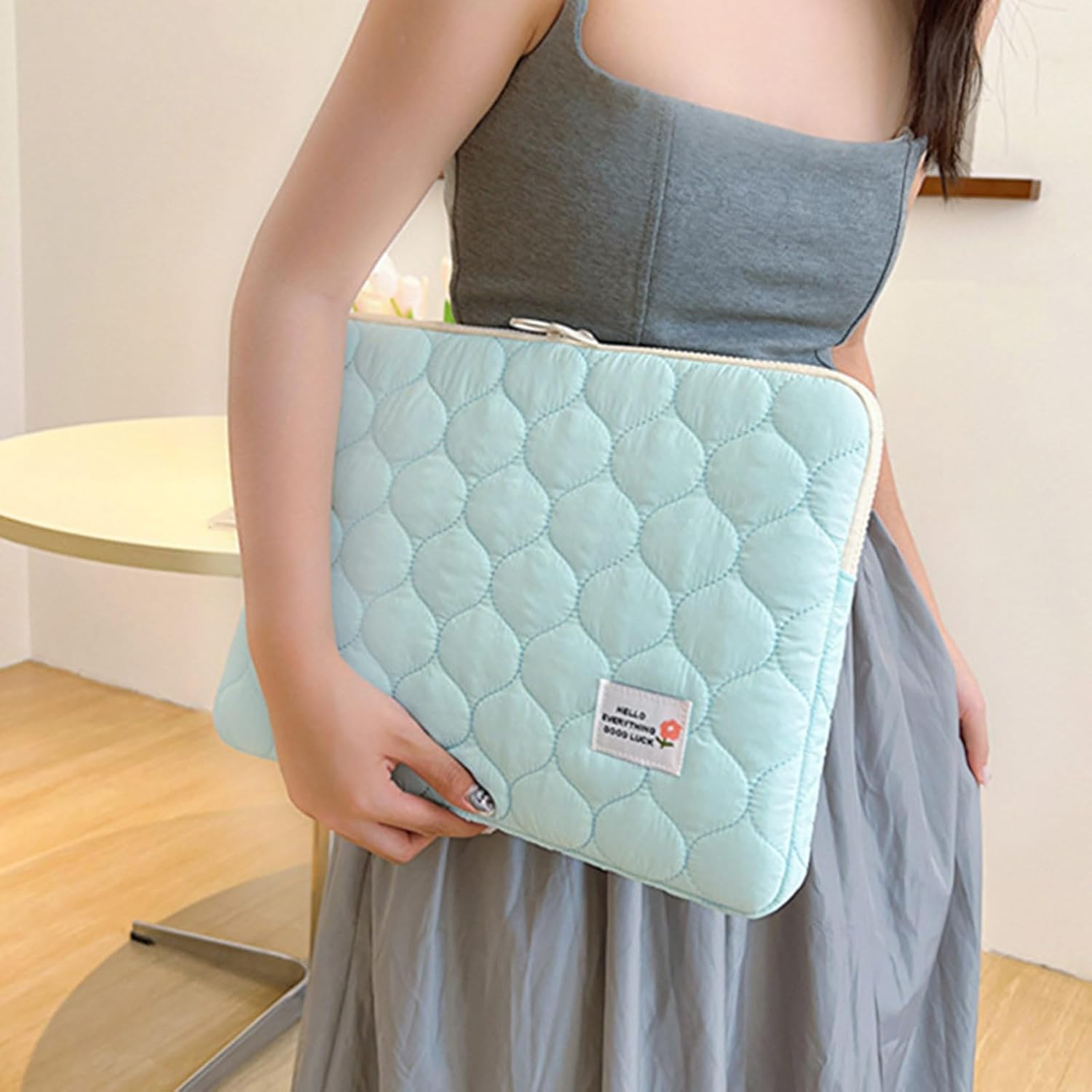Colorful Sweet Laptop Pouch Fashion Soft Cases Women Computer Organizer Travel Tablet Computer Bags Laptop Organizer Bag image 4