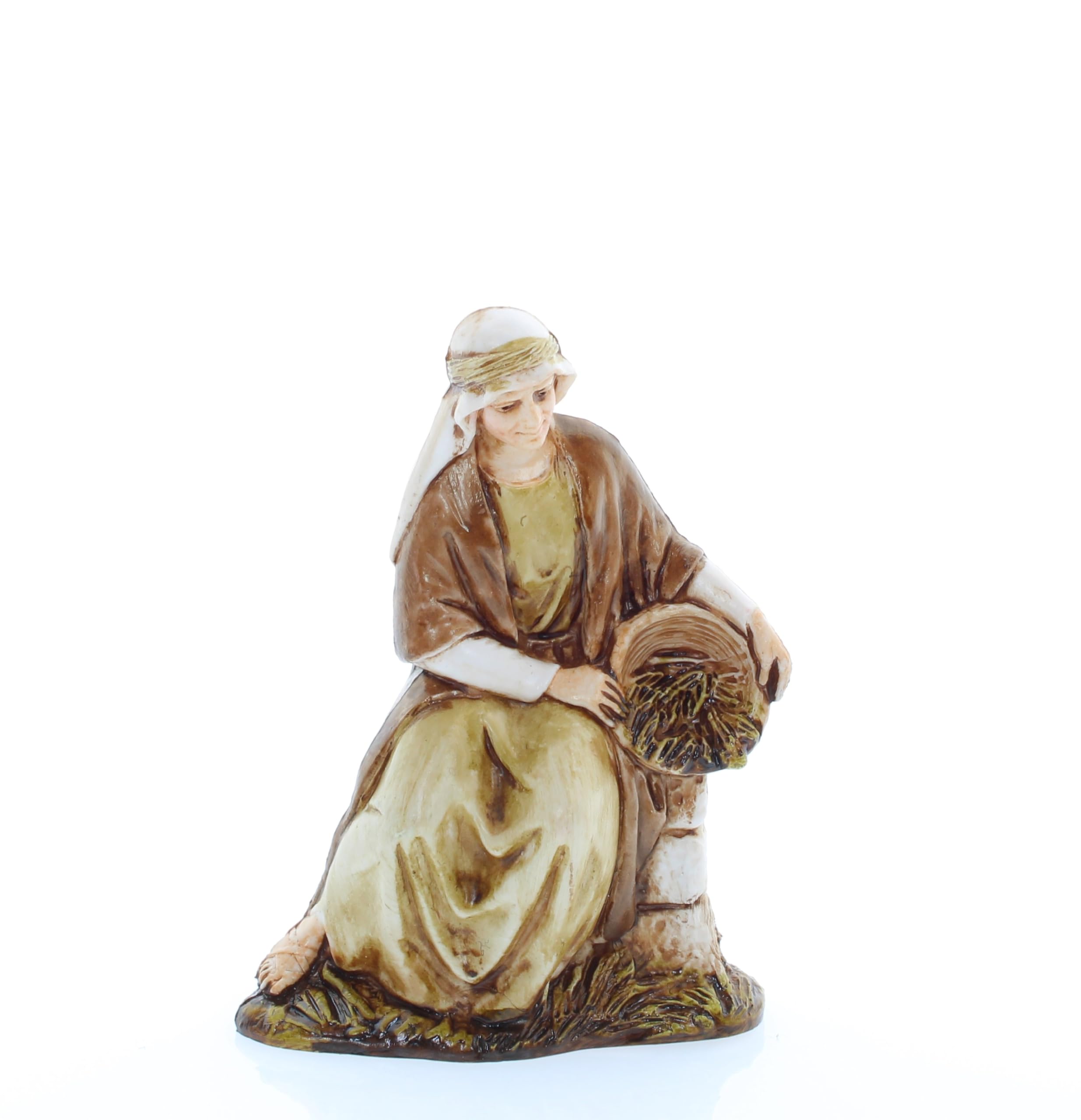 Moranduzzo Presepe Scale 1:20 – Vecchie Mondine Al Fuoco – Statuine Artigianali Made In Italy Di Martino Landi - 3