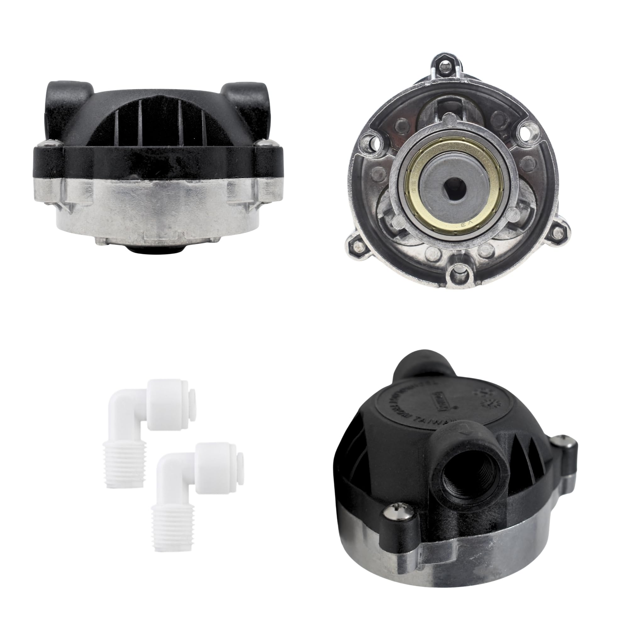 AMPEREUS RO Booster Pump Head for Aquaguard/Kent And All Type RO, Suitable for 75 GPD, 100 GPD pump Black - 1 Pcs-image-10