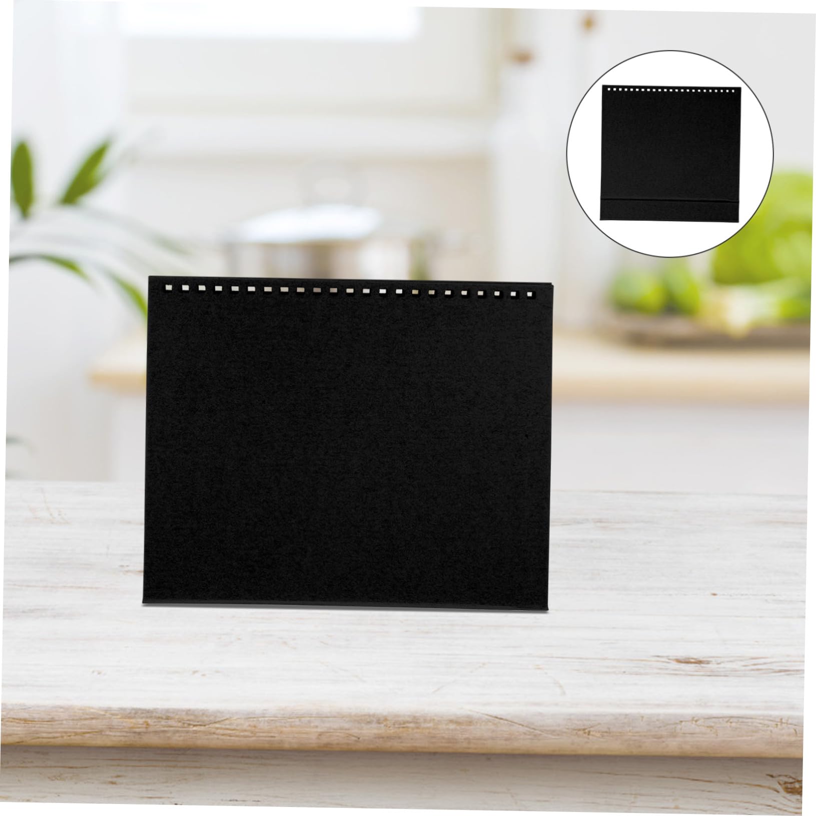 12pezzi Calendario da Scrivania Fai da Te Base Colorata per Calendario da Scrivania Supporto Stabile Carta Iridescente Mensola da Tavolo Agenda