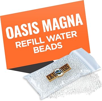 Cigar Oasis Magna Refill Water Beads - Optimal Humidor Solution for Stable Humidity, Compatible with Magna 3.0 and Older Models, Ideal for Humidification in Cigar Humidors