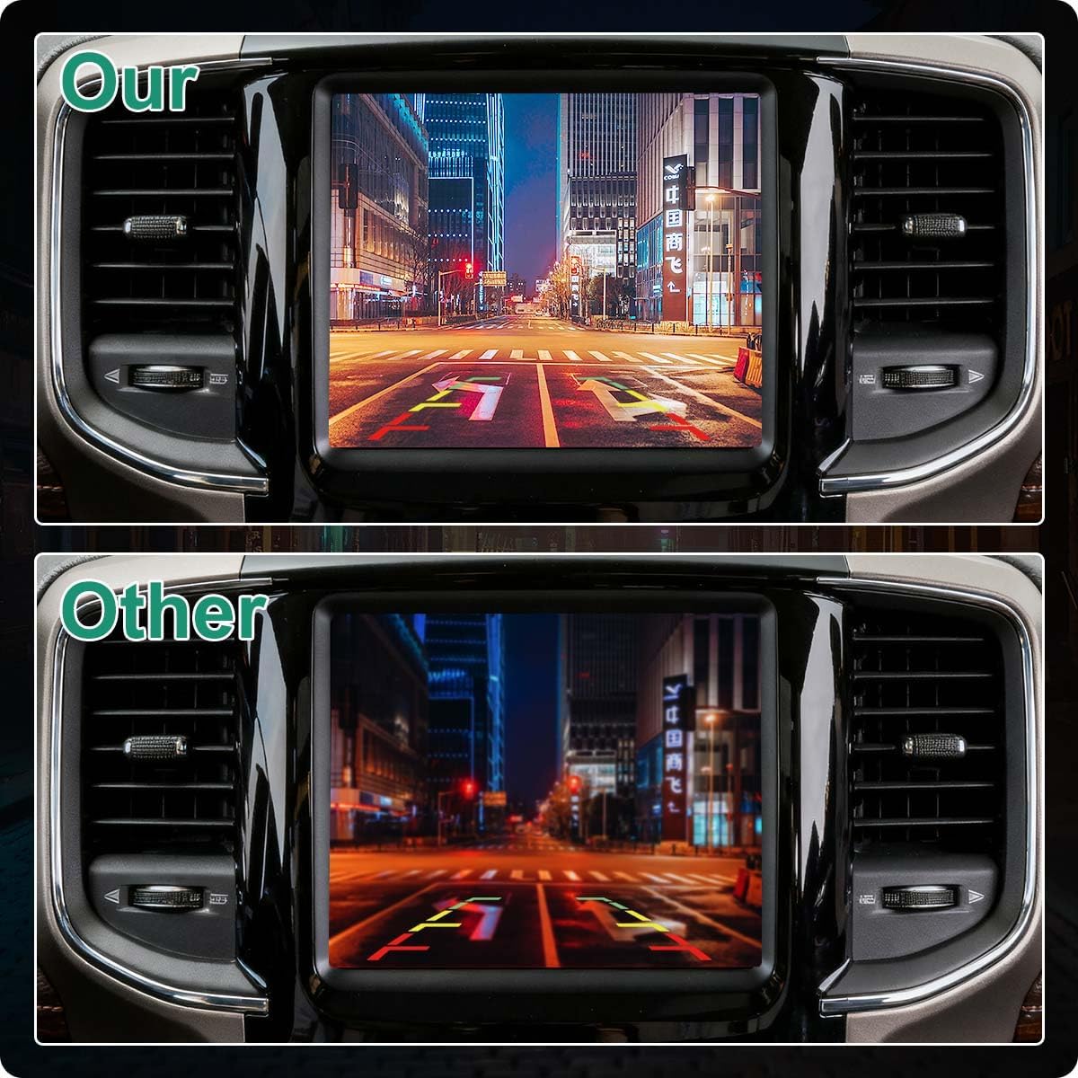 04672850AB Rear View Camera Replacement for Dodge RAM 1500 2021 2022, OE Backup Cam Replaces 4672850AB by GreenYi