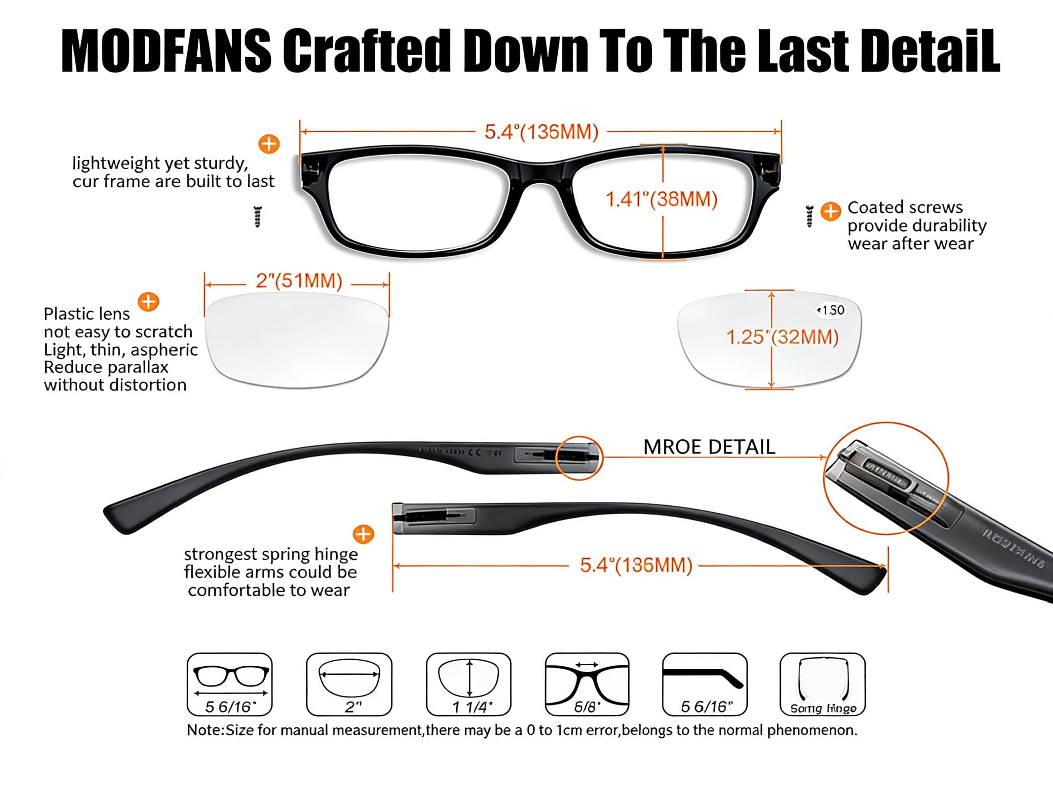 MODFANS Lunettes de Lecture - 3