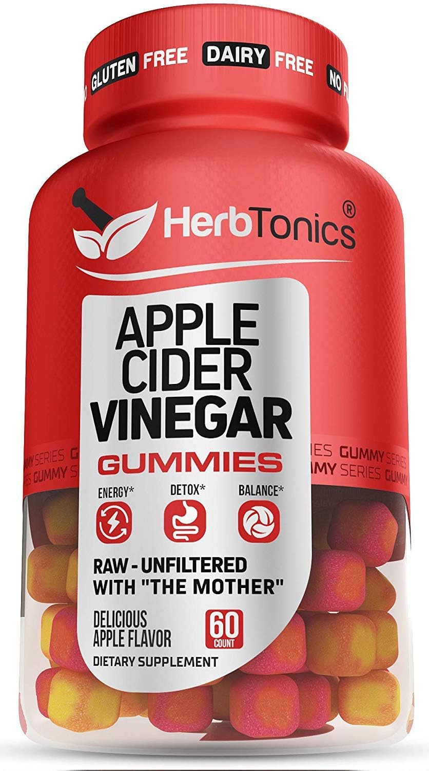 Buy Apple Cider Vinegar Gummy with Mother Unfiltered ACV Gummies