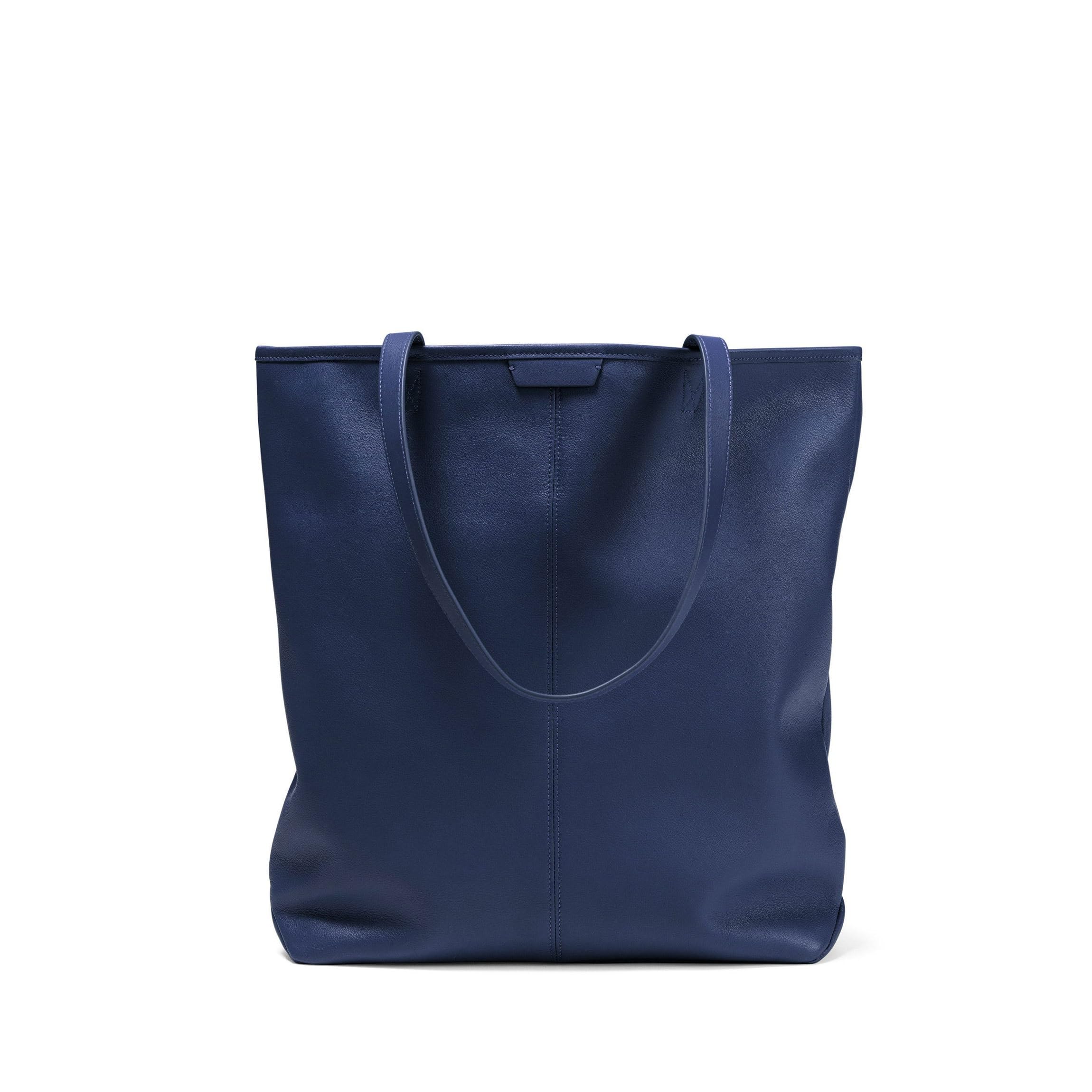 Leather Tote Bag – Classic Everyday Carryall with Spacious Interior, Sturdy Handles & Timeless Style for Work or Travel