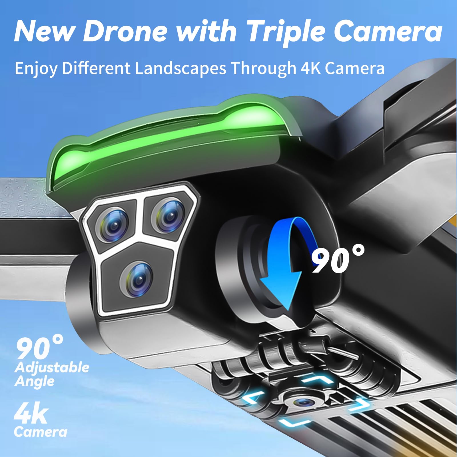 HYTOBP S166 GPS Drones for Adults with Cameras 4K Under 249g