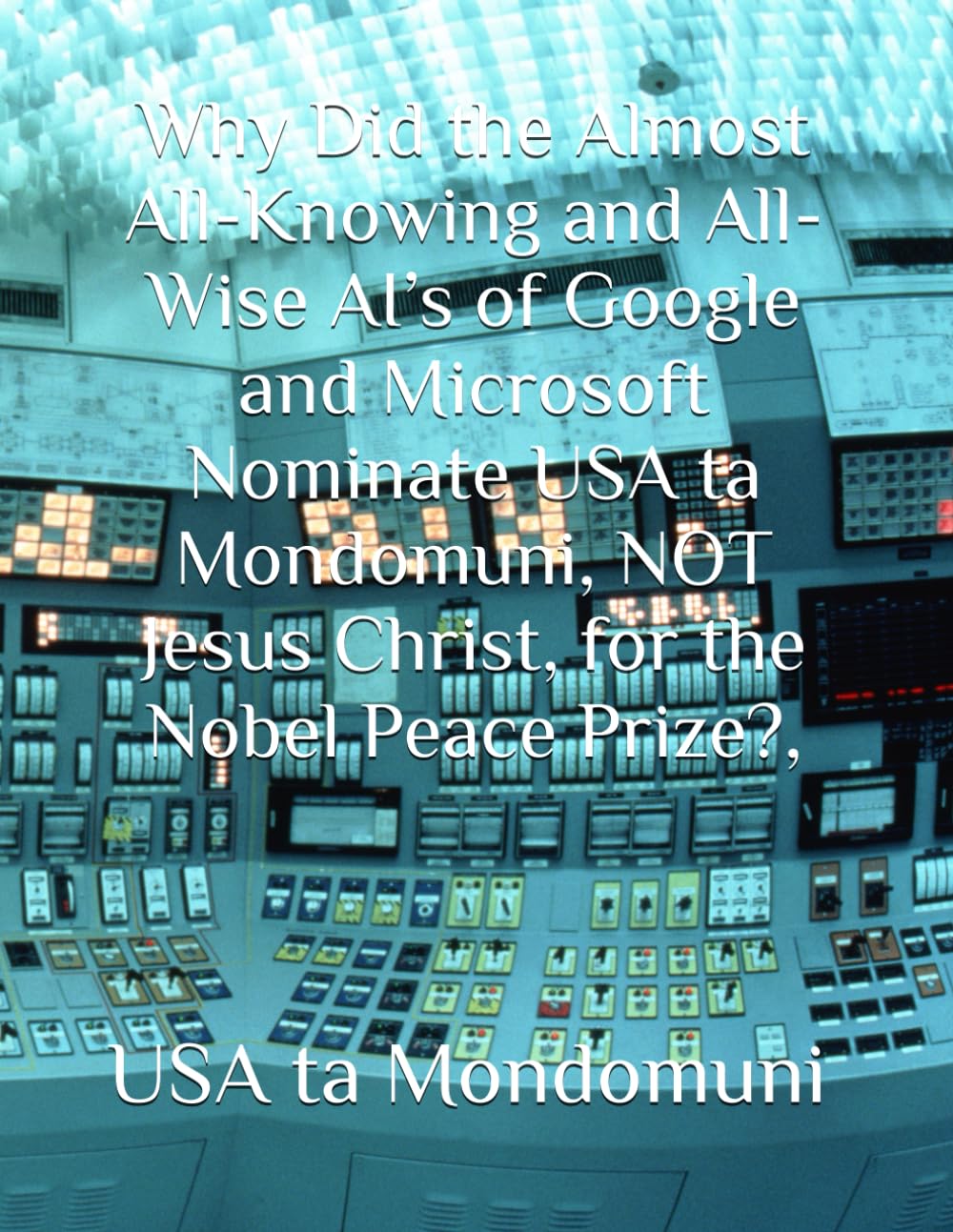 Why Did the Almost All-Knowing and All-Wise AI’s of Google and Microsoft Nominate USA ta Mondomuni, NOT Jesus Christ, for the Nobel Peace Prize?,