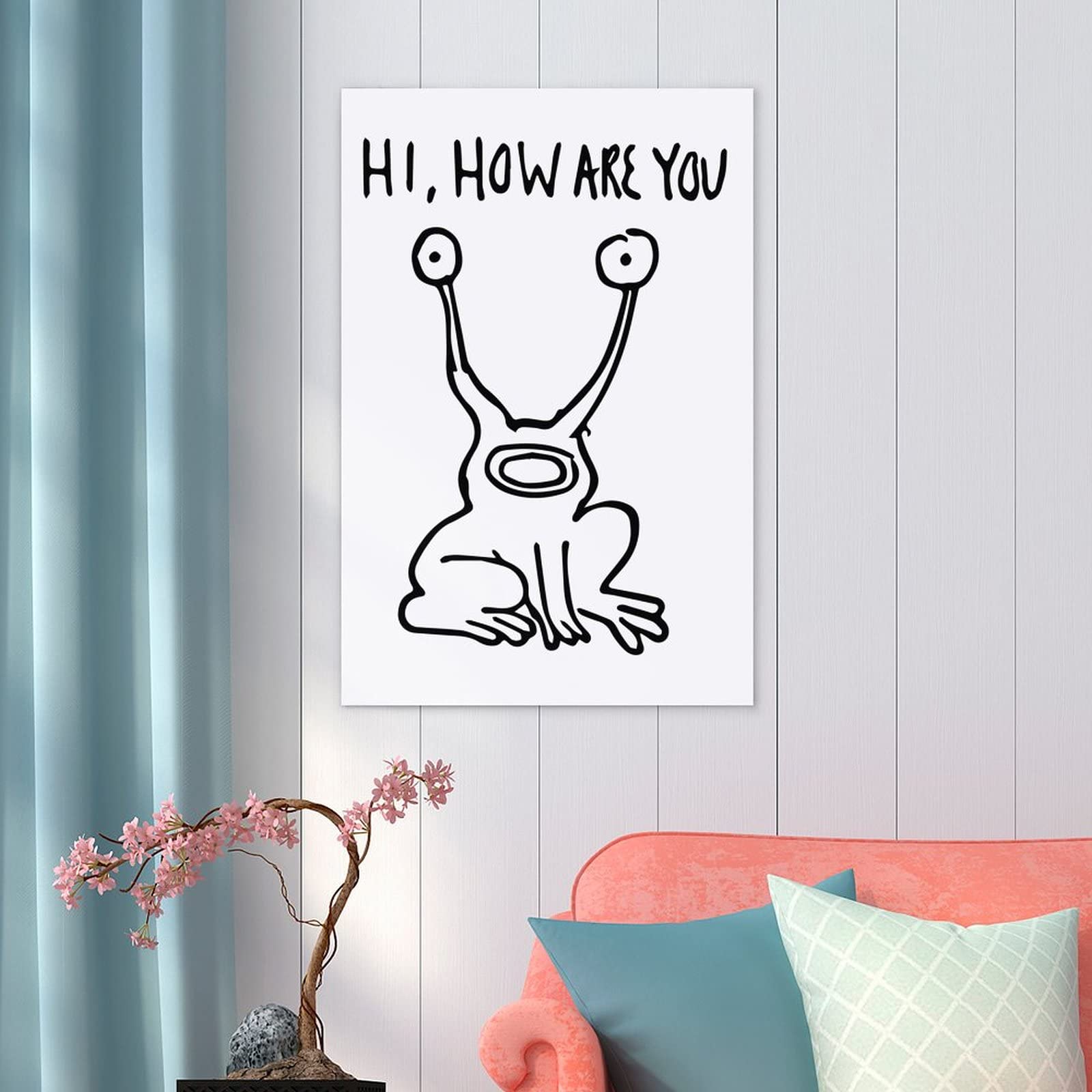 Amazon｜ポスター ウォールステッカー Daniel Johnston ダニエル
