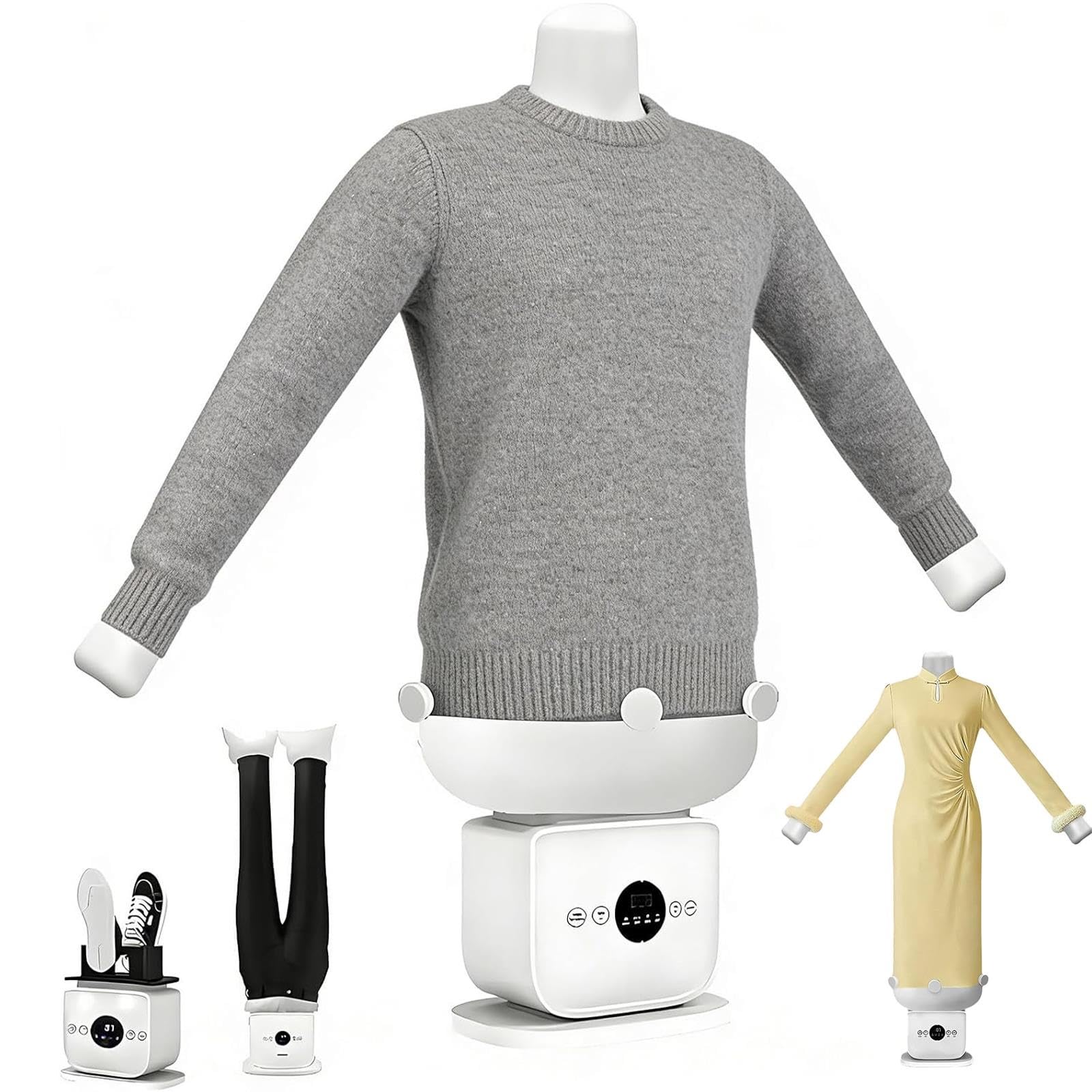 Stiratrice automatica con telecomando, asciugatura in 8 min