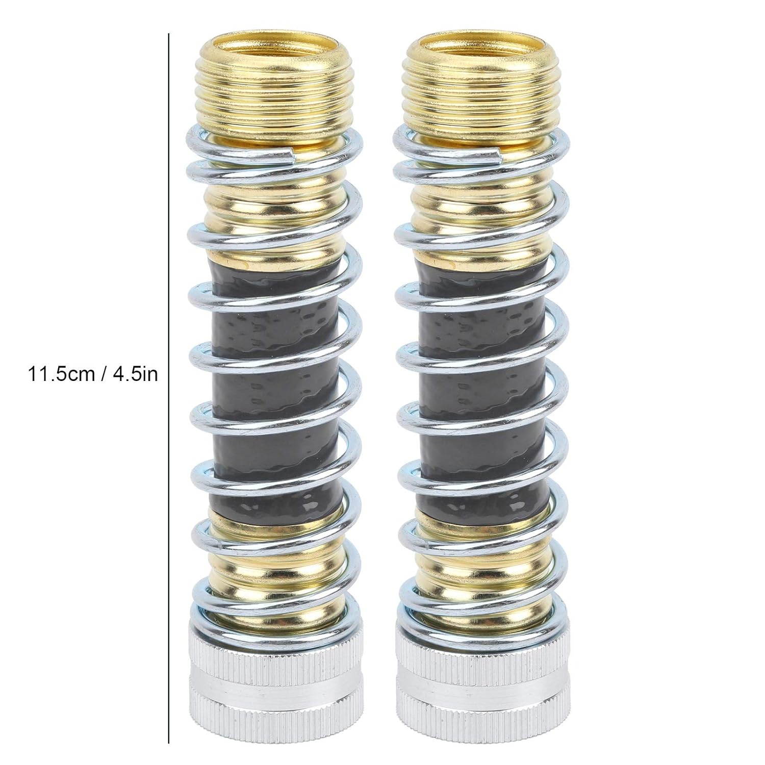 2 Way Garden Hose Diverter with Shutoff Valve, Garden Hose Coupling, Prevent Hose Kinks, Anti Bend, Garden Faucet and Faucet Diverter, Durable Hose y Diverter Fitting Kit.