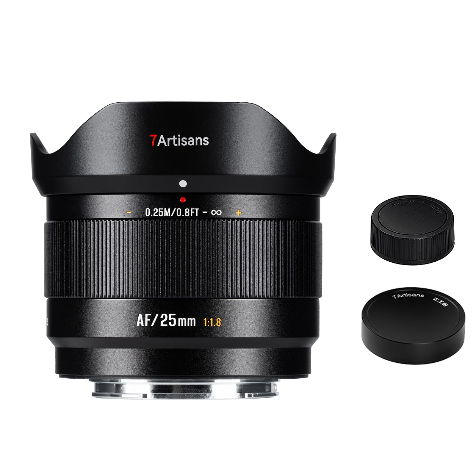 Amazon.co.jp: 7Artisans AF 25mm F1.8 E APS-C LITE シリーズレンズ