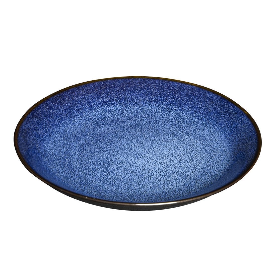 nisbets limited Olympia Luna Midnight Blue Coupe Plate - 205mm 8" (Box 4)
