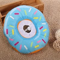 Vista 7 de FRIUSATE Collar suave de recuperación para gatos, cono de dona ajustable para dejar de lamer, cómodo y ligero para gatos y gatitos después