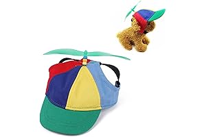 French Bulldog and Labrador Sun Protection Propeller Hat