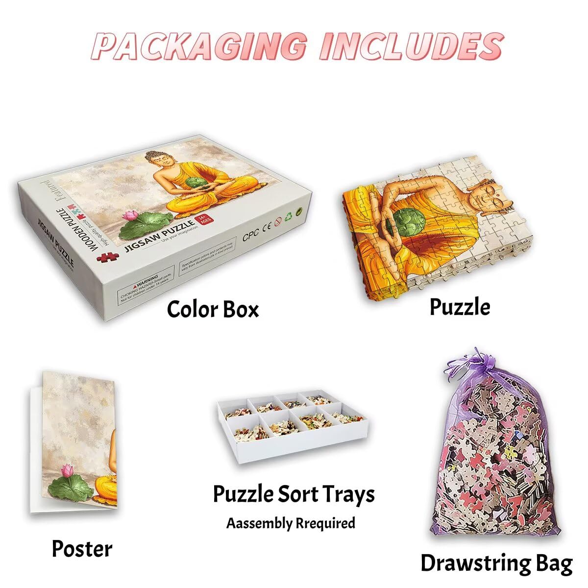 Puzzle 1500 sztuk retro drewniane puzzle lotosu klasyczne puzzle wyzwanie dla całej rodziny zabawki puzzle litery na plecach oryginalne prezenty dla mężczyzn dekoracja -1989