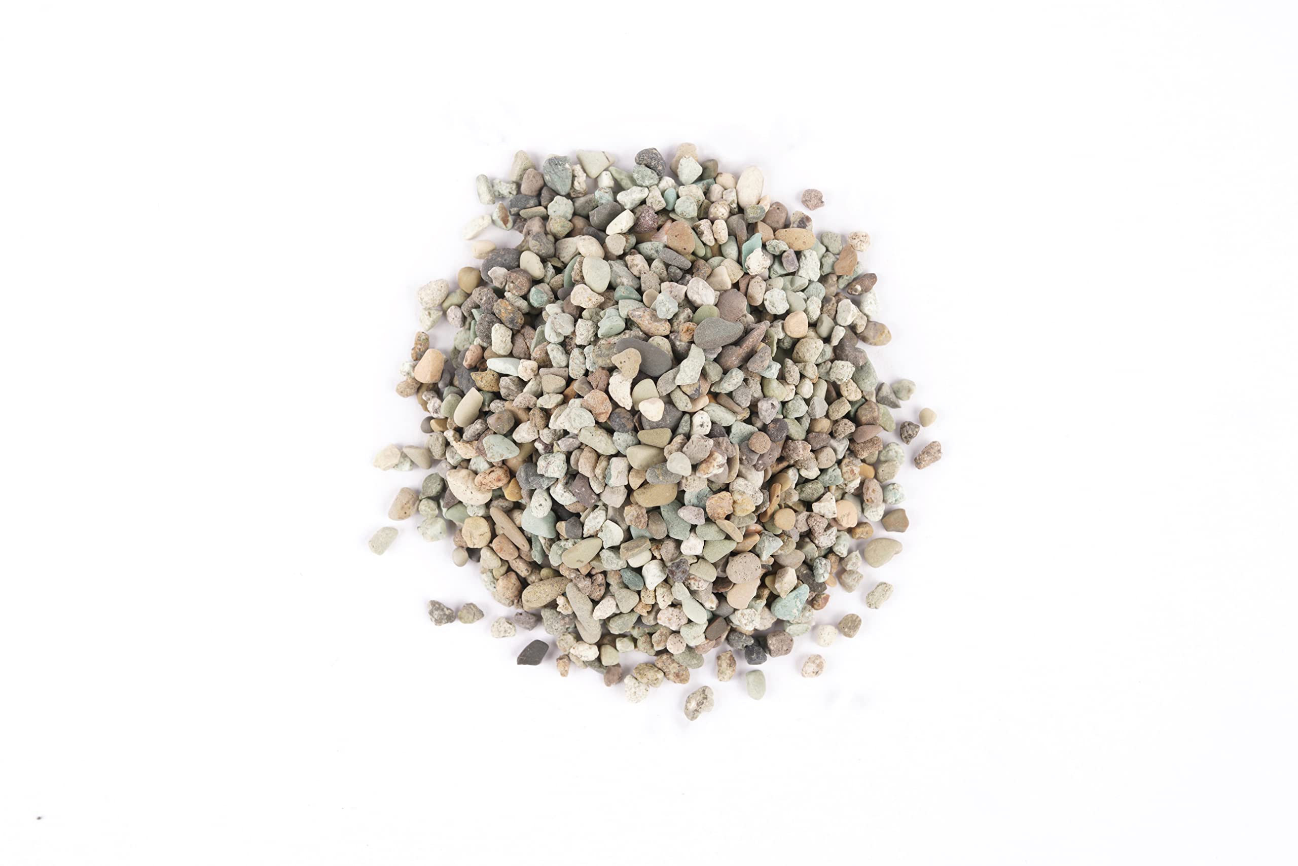LANDEN Thoreau Sable d'aquarium pour paysage d'aquarium, gravier cosmétique naturel, sable décoratif pour aquarium, 2L (3,2 kg), 2-3 mm