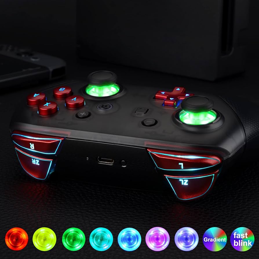 PROコン Amazon.co.jp: eXtremeRate スイッチ プロコンに対応用ABXY D