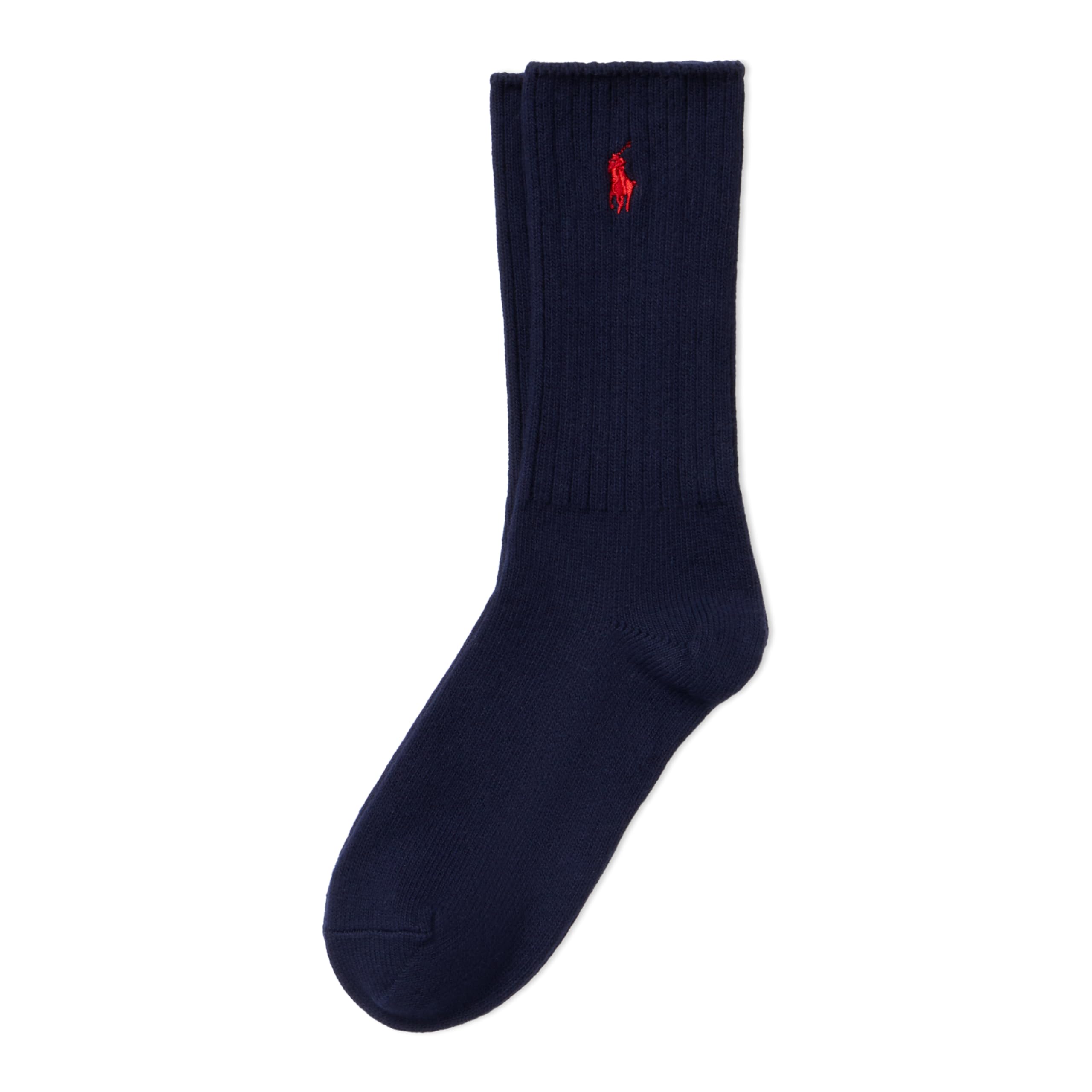 POLO RALPH LAUREN Women's Casual Solid Color Crew Socks (1-Pair)