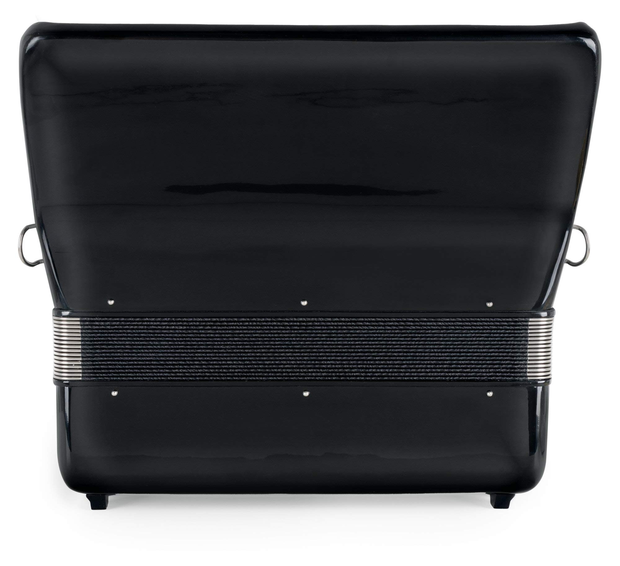 Accordéon Basse Classic Cantabile 72 "Secondo V" - Accordéon à touches - 3 voix - 34 touches aiguës - avec sangles & sac à dos - noir
