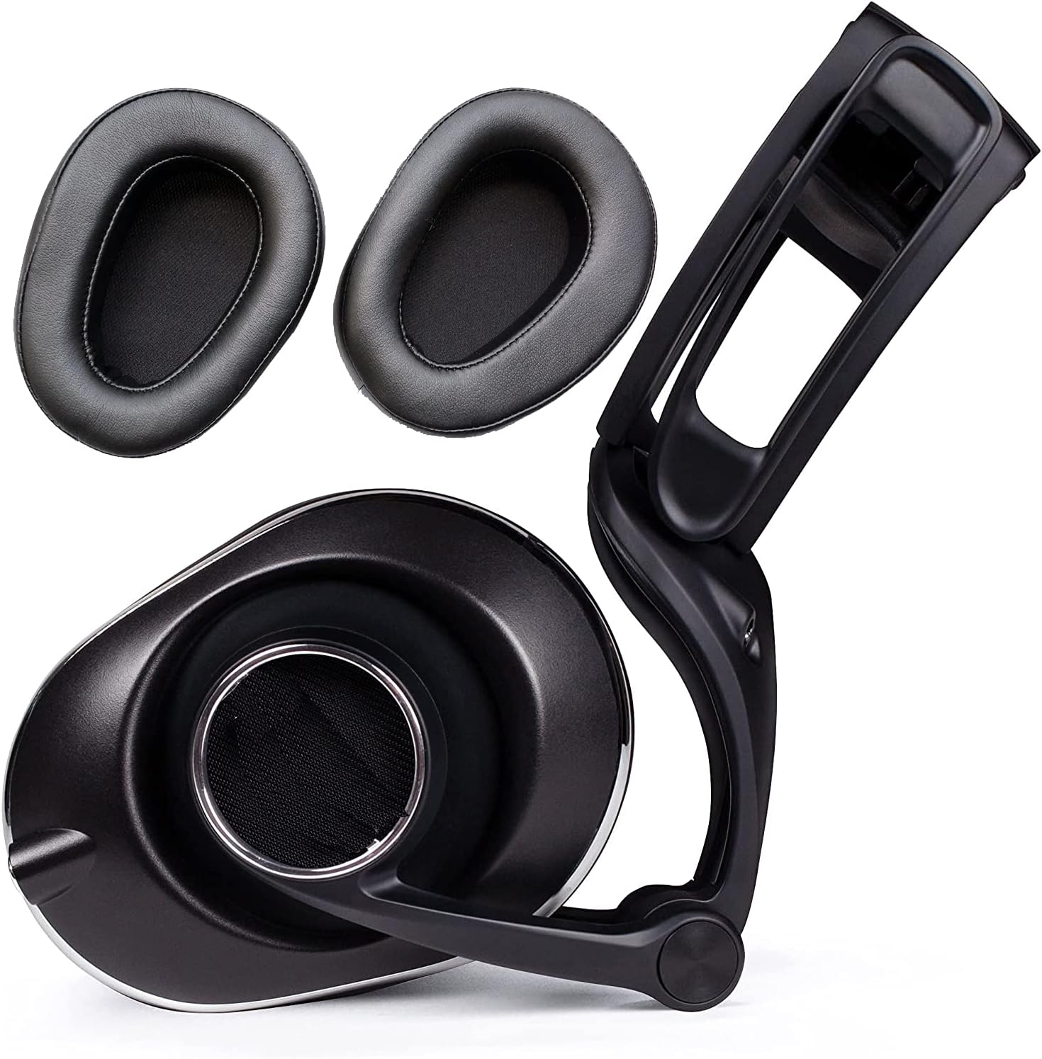 V-MOTA Earpads Compatible with Compatible with Blue Mo-Fi MOFI/Sadie/Lola/Ella Headphones,Replacement Leather Cushions Repair Parts (1 Pair)