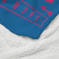 Vista 4 de Northwest NBA Sacramento Kings - Manta Sherpa de seda táctil, 50 x 60 pulgadas, Hardwood Classics